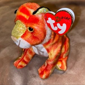 Ty Beanie Baby Zodiac Tiger